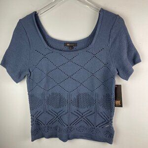 Frye Short Sleeve Sweater Size Large